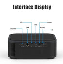 NÖRDIC 4K Projector 500ANSI Resolution Dual Band Bluetooth 5.1