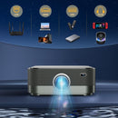 NÖRDIC 4K Projector 500ANSI Resolution Dual Band Bluetooth 5.1