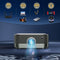 NÖRDIC 4K Projector 500ANSI Resolution Dual Band Bluetooth 5.1