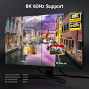 NÖRDIC 50cm DisplayPort to DisplayPort cable ver 1.4 UHD in 60Hz 32,4Gbps 8K 10-bit HDR double-copper 99.99%