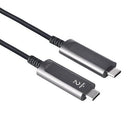 NÖRDIC 5m Active AOC Fiber cable USB 3.2 Gen2 Type C to Type C 4K 60Hz 10Gbps PD60W
