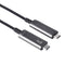 NÖRDIC 5m Active AOC Fiber cable USB 3.1 Gen2 Type C to Type C 4K 60Hz 10Gbps PD60W