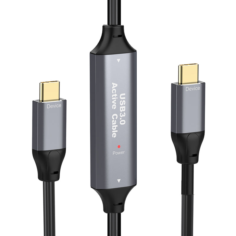 NÖRDIC 5m Active USB 3.0 C to C Cable, 5Gbps Super Speed USB Cable