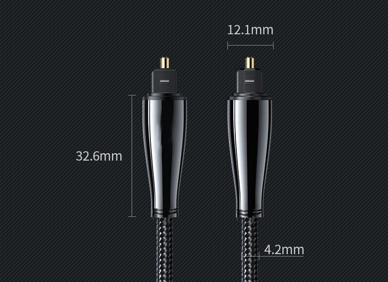 NÖRDIC 5m Toslink/SPDIF optical fiber cable