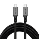 NÖRDIC 5m USB 3.2 Gen 2 USB-C to C nylon braided cable PD3.1 240W 20G 4K60Hz gray