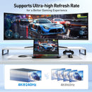 NÖRDIC 5m USB-C to DP 1.4 cable 8K60Hz 4K120Hz 32.4Gbps