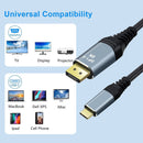 NÖRDIC 5m USB-C to DP 1.4 cable 8K60Hz 4K120Hz 32.4Gbps