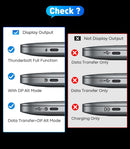 NÖRDIC 5m USB-C to HDMI 2.1 cable 8K30Hz 4K120Hz 48Gbps HDR compatible with Thunderbolt 3 and 4