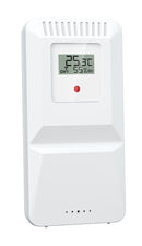 NÖRDIC 7.5" LCD Wireless Weather Station Hygrometer Thermometer Moon Phase Barometer RCC Radio-controlled Alarm Clock Sun Time