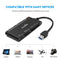NÖRDIC USB-A Kortläsare 7 Slot 1xCF, 2xSD, 2xMicroSD, 1xMS, 1xXD UHS-I