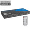 NÖRDIC 8K HDMI 2.1 Matrix switch 2x2 med audio extractor Toslink & Stereo EDID CEC, Dolby Atmos, Digital Plus, DTS-EX