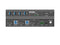NÖRDIC 8K60Hz KVM switch 2 to 1 supports UltraWide monitors 4xUSB-A