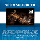 NÖRDIC 8K HDMI 2.1 ARC Extractor - SPDIF + 3.5mm extraction, HDMI CEC Dolby Digital/DTS, Atmos, Dolby Vision, HDR10+