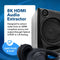 NÖRDIC 8K HDMI 2.1 ARC Extractor - SPDIF + 3.5mm extraction, HDMI CEC Dolby Digital/DTS, Atmos, Dolby Vision, HDR10+
