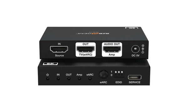 NÖRDIC 8K HDMI 2.1 eARC/ARC Amplifier Extractor
