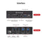 AV Access HDMI 2.1 KVM Switch 2 computers 1 monitor, 8K60Hz, 5x USB-A