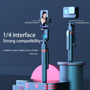 NÖRDIC AI Auto Face Tracking Selfie Stick – 360° rotation + 270° tilt, 4-in-1 phone tripod, 180 cm aluminum alloy tripod with 4 legs