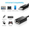 NÖRDIC A USB OTG to USBC 3.1 Gen 1 adapter aluminum 50cm black USBC OTG Cable