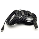 NÖRDIC Active 15m USB3.1 Extension cable 5GBPSEXTENSION USB A Male to female for Xbox, PS5, Oculus, Printer, Scanner, PlayStation, VR