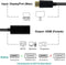 NÖRDIC Adapter DisplayPort 1.2 Male to HDMI Female 4K 30Hz Black