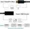 NÖRDIC Adapter Displayport 1.2 male to HDMI female 4K 30Hz black