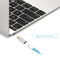 NÖRDIC Adapter Micro USB to USB C Metal Black