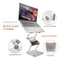 NÖRDIC Adjustable Three-Layer Aluminum Laptop Stand for Computers up to 17"