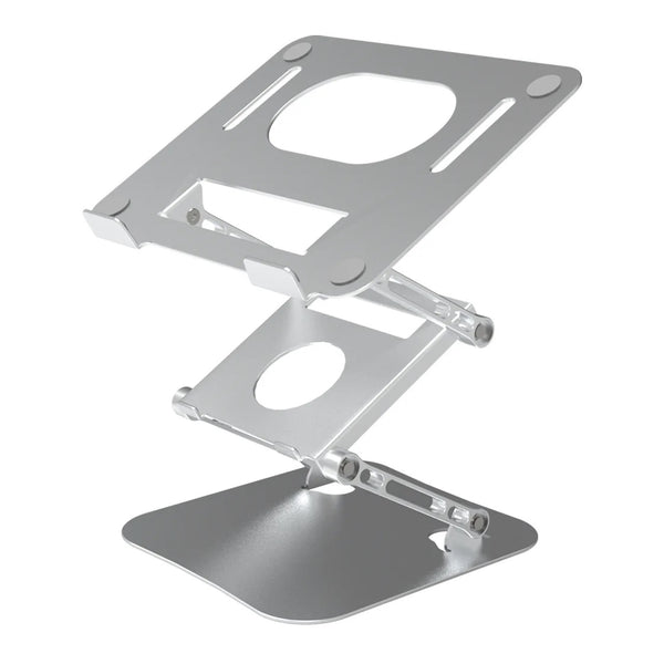 NÖRDIC Adjustable Three-Layer Aluminum Laptop Stand for Computers up to 17"