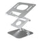 NÖRDIC Adjustable Three-Layer Aluminum Laptop Stand for Computers up to 17"