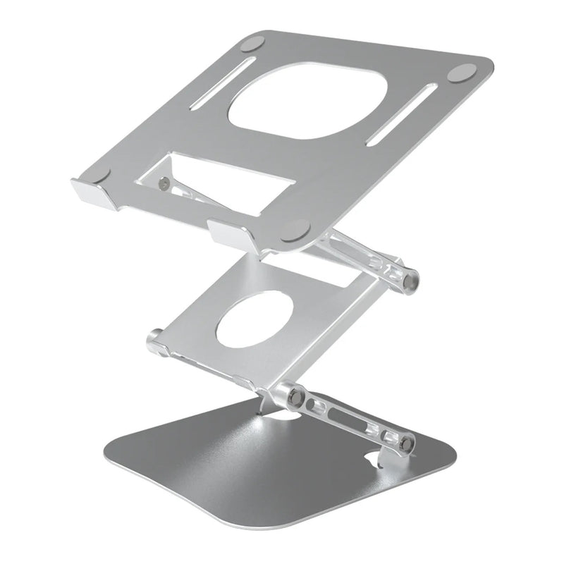 NÖRDIC Adjustable Three-Layer Aluminum Laptop Stand for Computers up to 17"