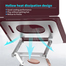 NÖRDIC Adjustable Three-Layer Aluminum Laptop Stand for Computers up to 17"