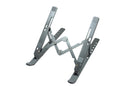 NÖRDIC Aluminum Set Adjustable Portable Tablet foldable and Mobile Phones Laptop Holder Stand Space Gray