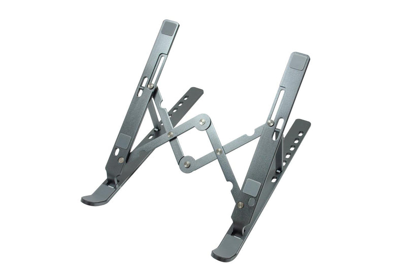 NÖRDIC Aluminum Set Adjustable Portable Tablet foldable and Mobile Phones Laptop Holder Stand Space Gray