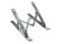 NÖRDIC Aluminum Set Adjustable Portable Tablet foldable and Mobile Phones Laptop Holder Stand Space Gray
