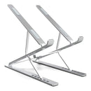 NÖRDIC Aluminum adjustable laptop stand in two levels for up to 17 "notebook stand laptop stand