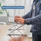 NÖRDIC Aluminum adjustable laptop stand in two levels for up to 17 "notebook stand laptop stand