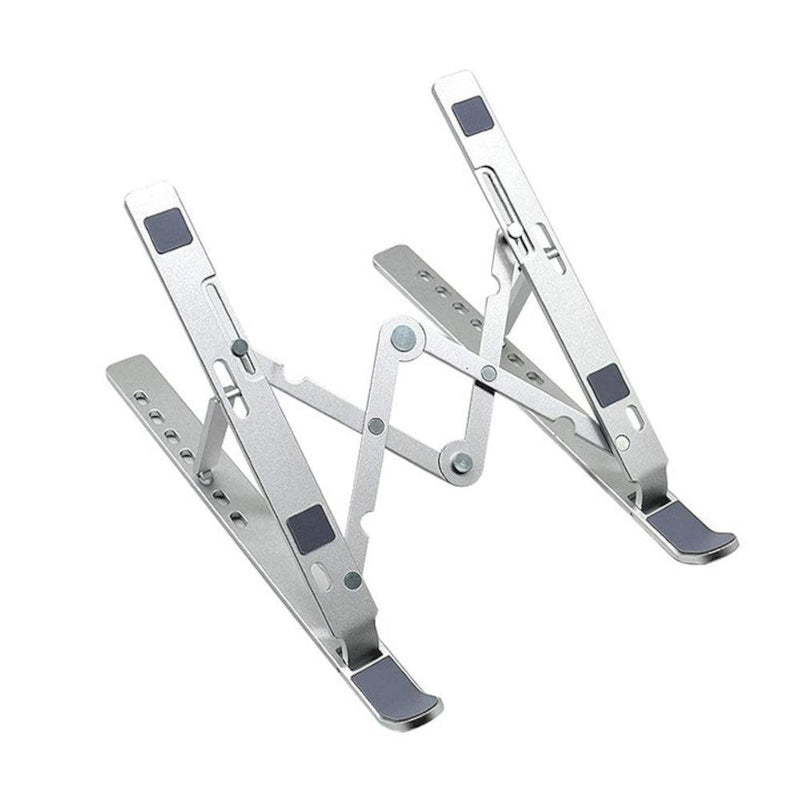 NÖRDIC Aluminum gear adjustable folding laptop tablets and mobile phones laptop holder stand