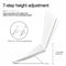 NÖRDIC Aluminum gear adjustable folding laptop tablets and mobile phones laptop holder stand