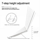 NÖRDIC Aluminum gear adjustable folding laptop tablets and mobile phones laptop holder stand