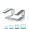 NÖRDIC Aluminum mobile racks for up to 15.6 "noteboookställ laptop stand