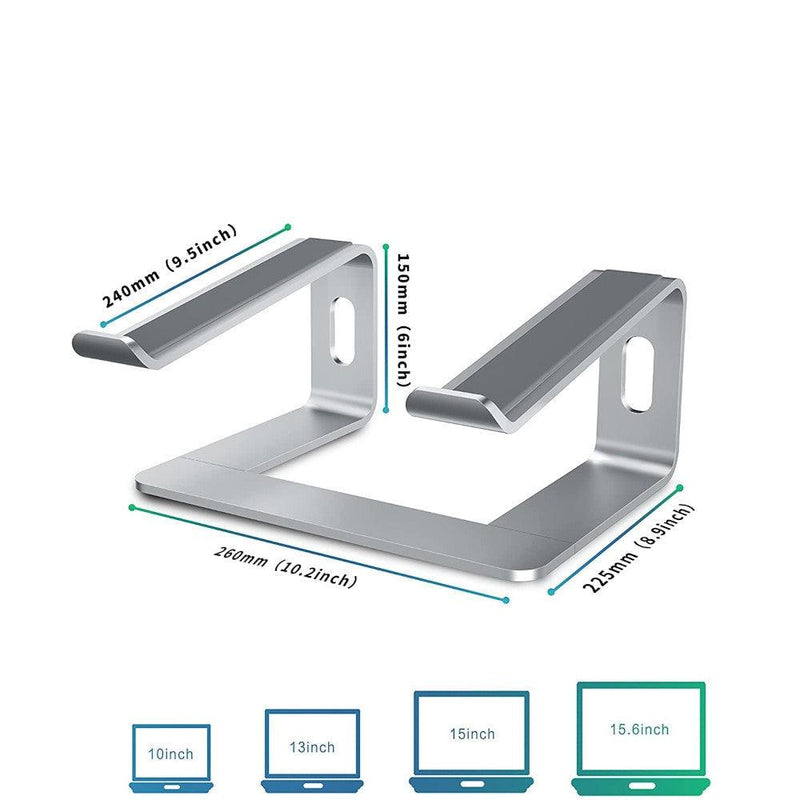 NÖRDIC Aluminum mobile racks for up to 15.6 "noteboookställ laptop stand