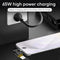 NÖRDIC Angled Lenovo Square Yellow to USB-C Adapter