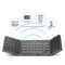 NÖRDIC Bluetooth 5.0 Folding Keyboard with Touchpad 64 Keys Multipairing IOS Android Windows US Layout