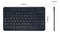 NÖRDIC Bluetooth 5.0 Keyboard 78 keys IOS Android Windows US Layout