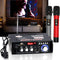 NÖRDIC Bluetooth 5.0 Stereo amplifier 2x40W AUX / USB / BT Audio amplifier with FM 2xMIC input