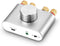 NÖRDIC Bluetooth 5.0 Stereo amplifier digital Audio Class D amplifier 2x50W AUX/USB/BT silver