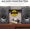 NÖRDIC Bluetooth 5.0 Stereo amplifier digital Audio Class D amplifier 2x50W AUX/USB/BT silver