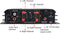 NÖRDIC Bluetooth 5.0 stereo 2.1 amplifier 4X40W + 50W RMS amplifier 2 speakers and subwoofer with USB and SD media player input