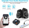 NÖRDIC Bluetooth 5.1 mottagare, med NFC, TF -kortplats , 3.5mm AUX/RCA, Låg latens trådlös ljudadapter för hemmusikstreaming stereosystem
