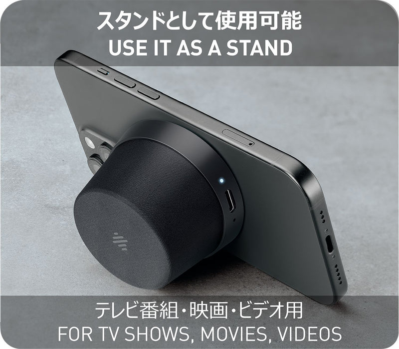 NÖRDIC Bluetooth 5.3 speaker with magnet 3W IPX6 black